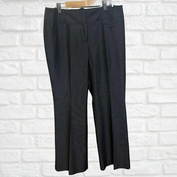Ann Taylor Black Boot Cut Pants - Picture 2 of 7